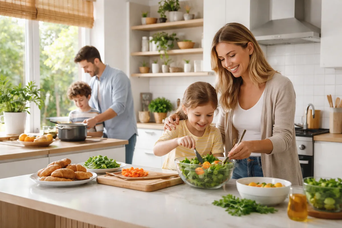 Les secrets d'une cuisine inspirante pour toute la famille