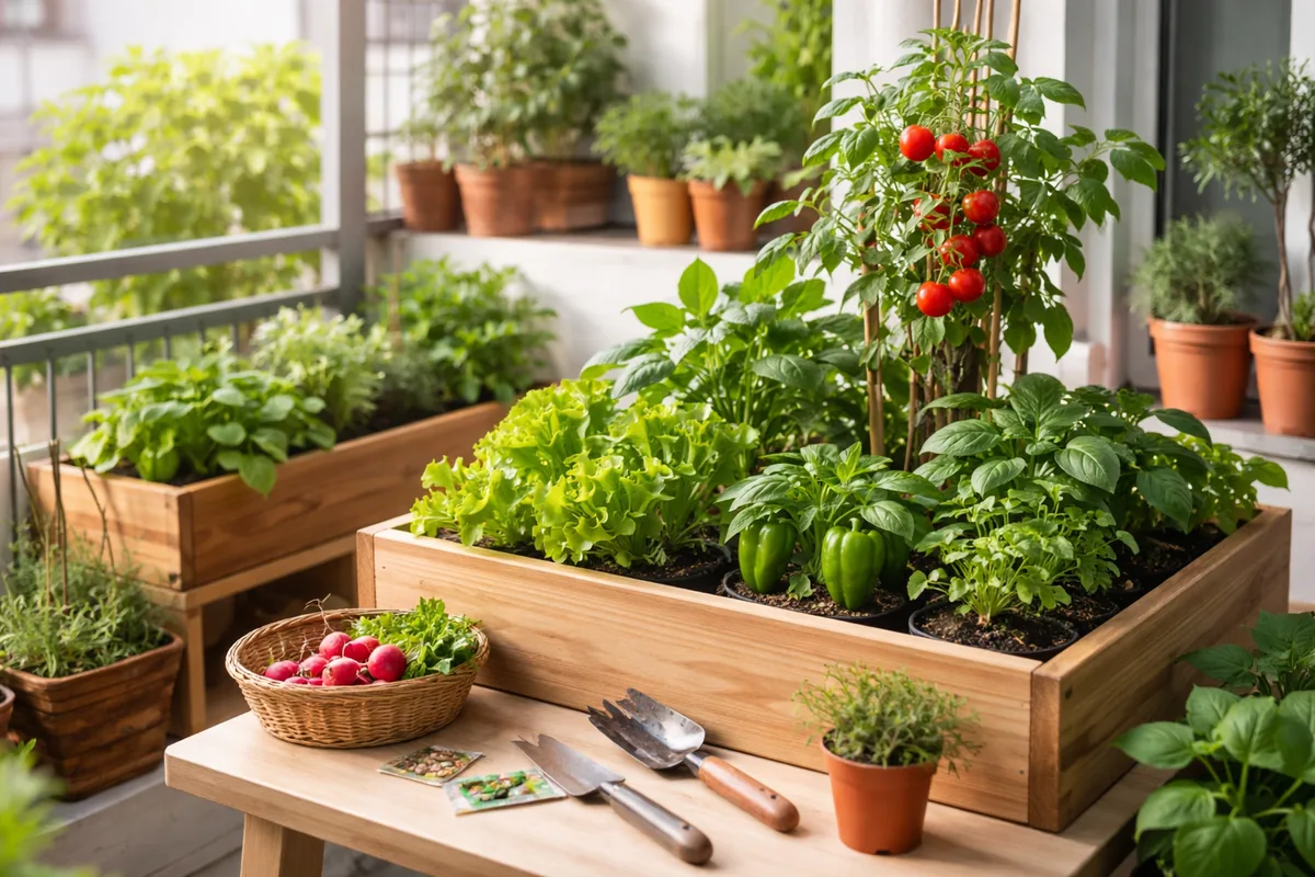 Comment bien choisir les plantes pour un jardin potager en appartement