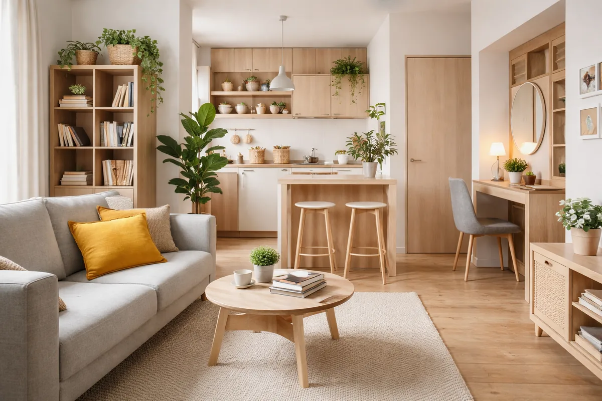 Comment choisir des meubles déco pour optimiser l'espace d'un petit appartement