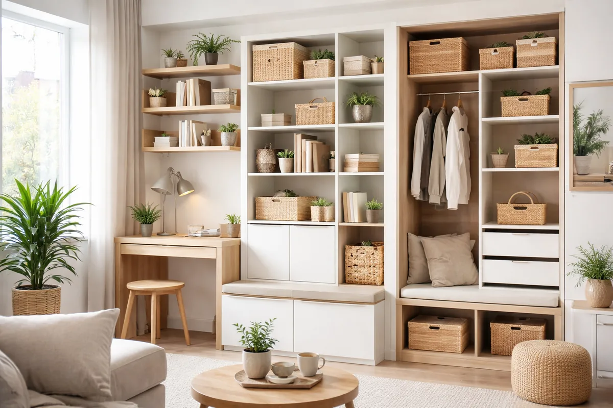 Quel type de rangement choisir pour optimiser un petit espace