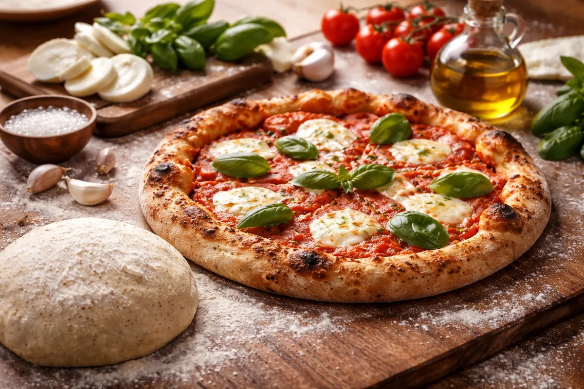 Comment préparer une pizza maison avec une pâte à pizza à la levure naturelle