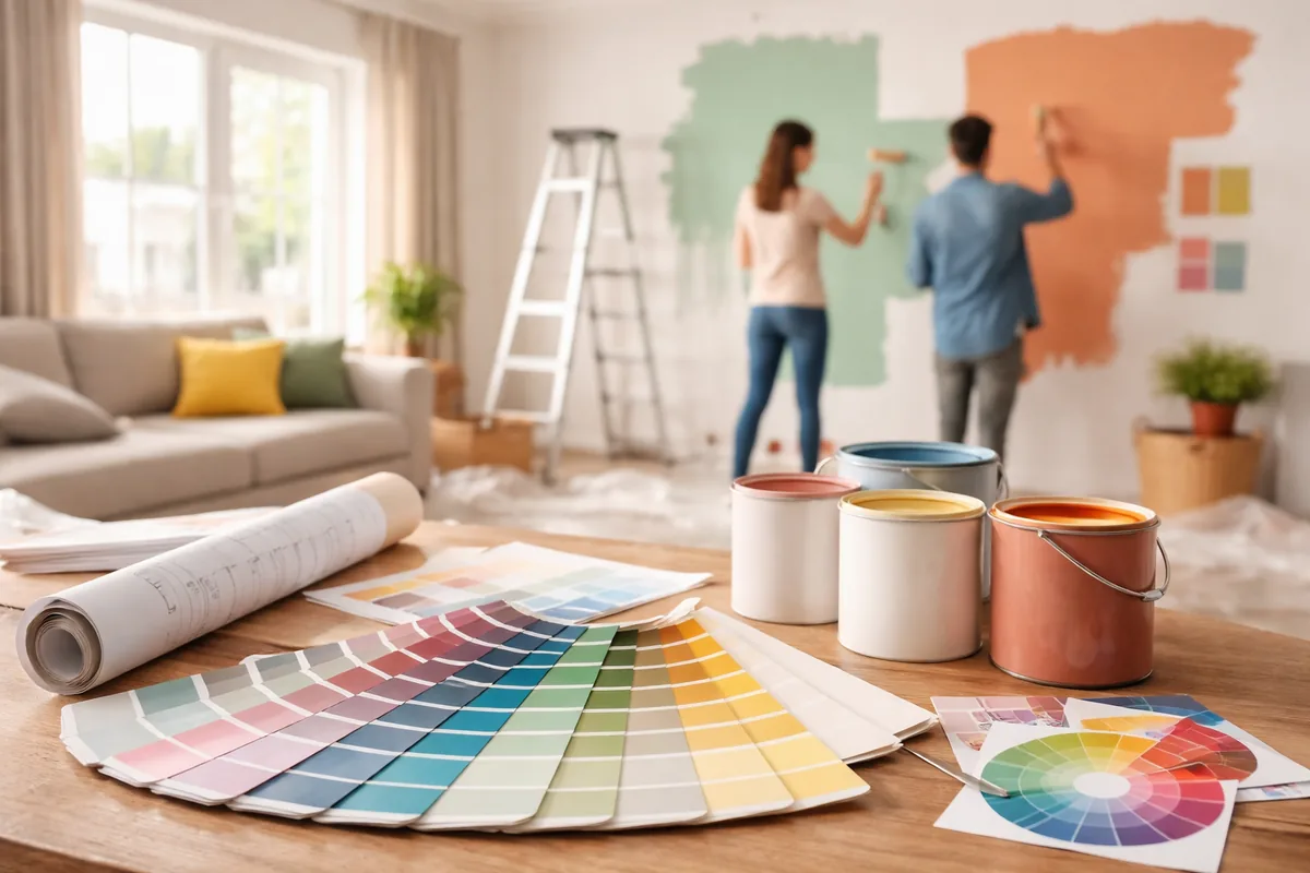 L'importance de la gestion des couleurs dans la rénovation de votre habitat